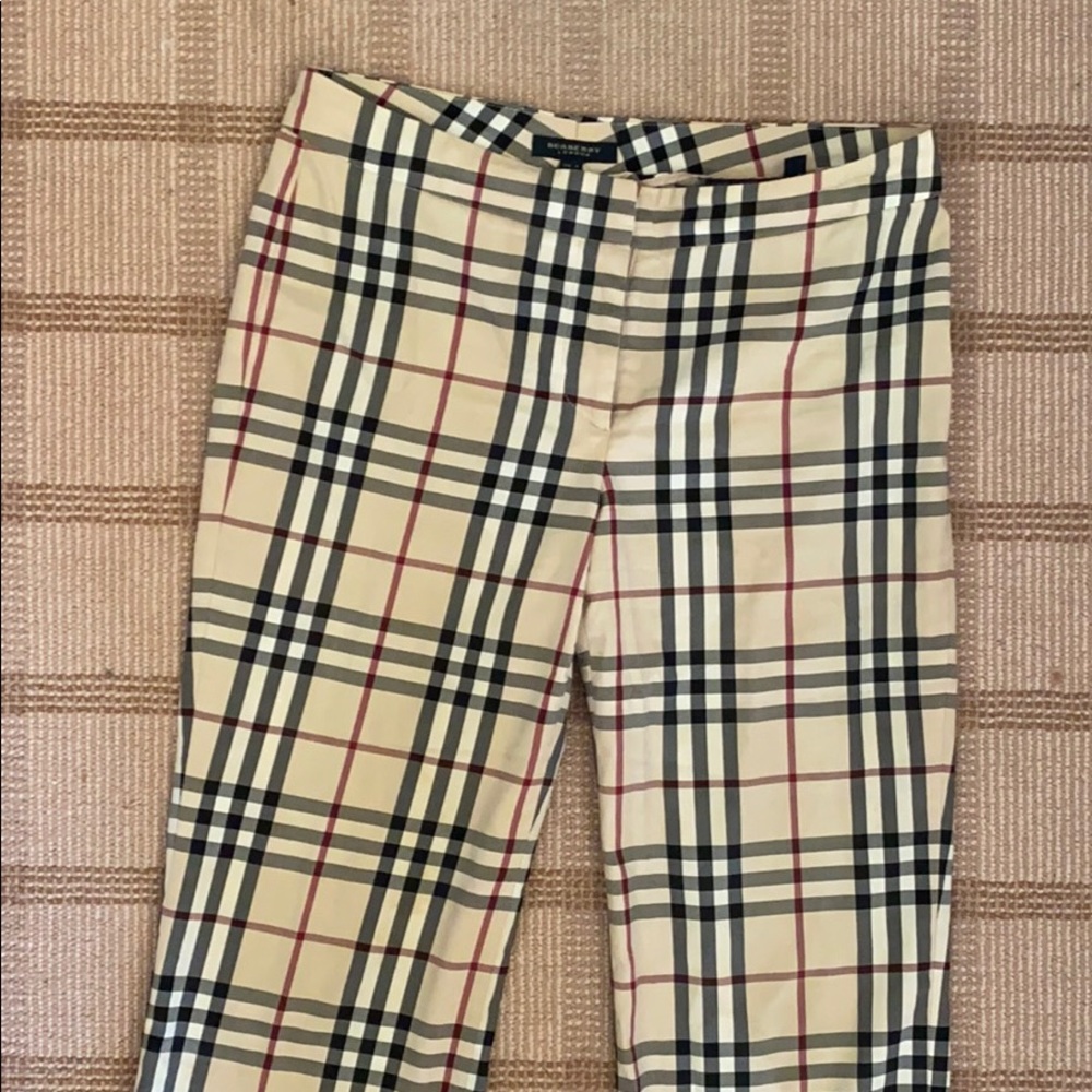 Vintage Check Burberry Pants